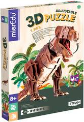 Puzzle 3D Eco Tyrannosaurus Rex di Mier Edu ME4241