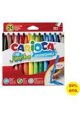 Jumbo-Marker 24 Einheiten Carioca 40570