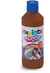 Carioca Acrylic Paint Bottle 250 ml. Carioca brun 40431/06