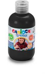 Carioca-Tempera-Flasche 250 ml. Carioca Schwarz 40424/02