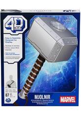 Puzzle 4D Marvel Martelo De Thor Spin Master 6069816