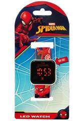 Relgio Led Spiderman de Kids Licensing SPD4800