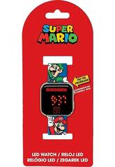 Super Mario Relógio LED de Kids Licensing GSM4236