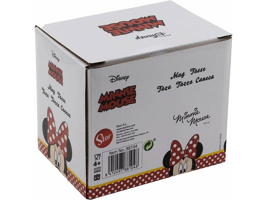 Minnie Mouse Keramiktasse 325 ml. Geschäft 88104