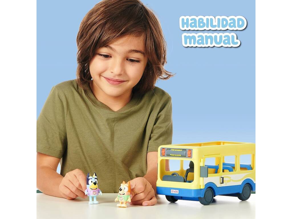 Bluey Famosa Bus scolaire BLY39010