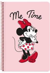 Libreta Folio Tapas Duras 80 h. Minnie Mouse Me Time Safta 512312066