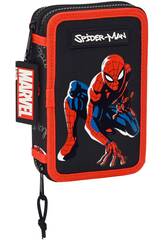 Trousse double Spiderman Hero 28 pièces Safta 412343854
