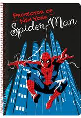 Libreta Folio Tapas Duras 80 h. Spiderman Safta 512343066