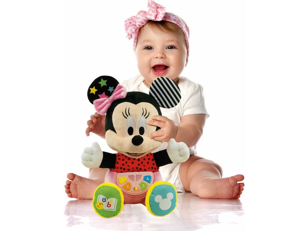 Disney Baby Peluche Minnie Cuentacuentos Clementoni 61370