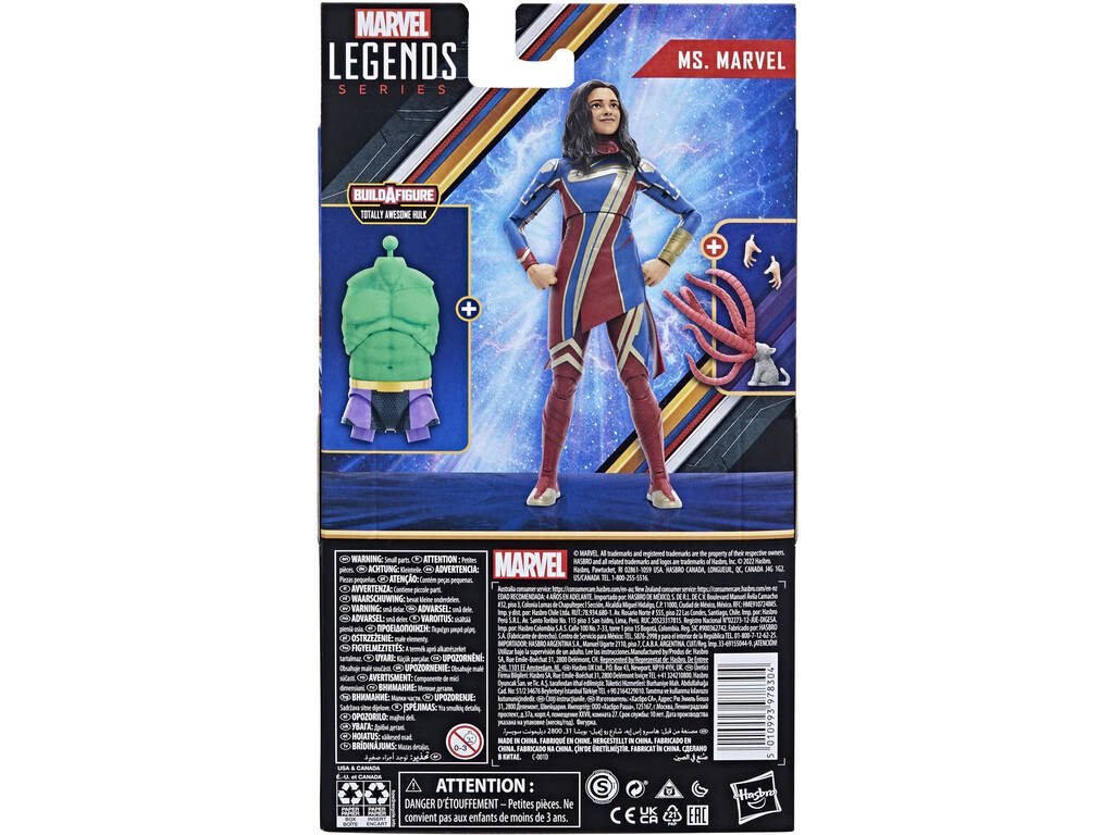 Marvel Legends Series The Marvels Figur Ms. Marvel Hasbro F3682