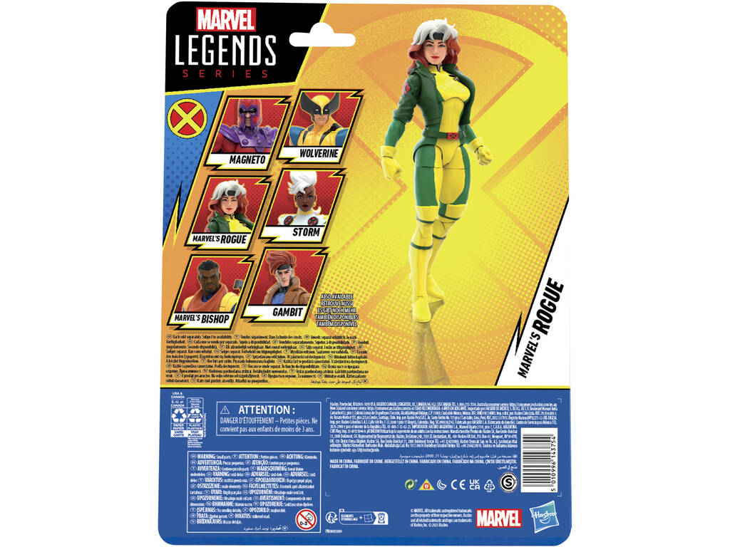 Marvel Legends Series X-Men 97 Figura Rogue Hasbro F6546