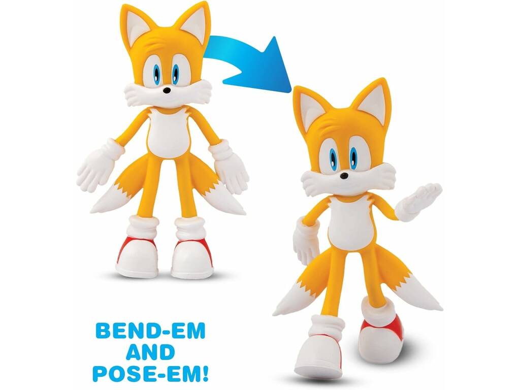 Sonic Bendems 4 Pack Figure Toy Partner 55085
