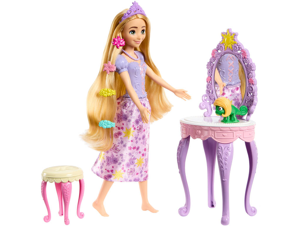 Principesse Disney Raperonzolo con fasciatoio di Mattel HLX28