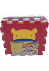 Puzzle Eva Animalitos y Colores para Bebs 9 Piezas