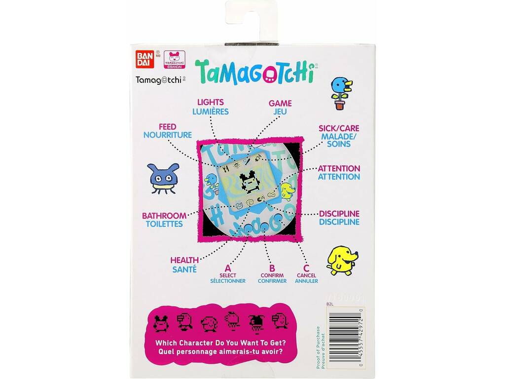 Tamagotchi Original Néon Lights Bandai 42974