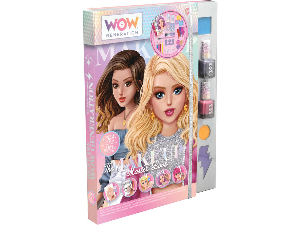 Master Book Maquilla y Colorea Wow Generation de Kids Licensing WOW00058