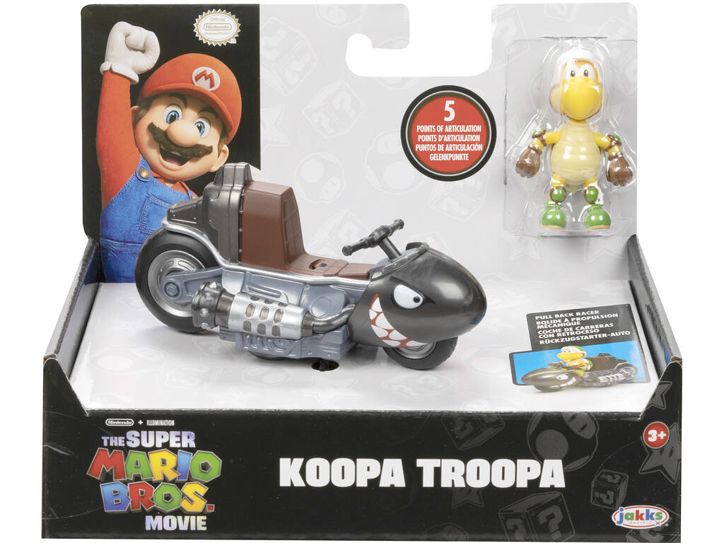 Super Mario Filmfigur und Kart Jakks 417214-GEN