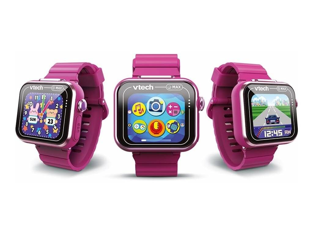 Kidizoom Smart Watch Max Framboesa Vtech 531617