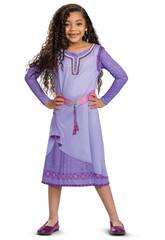 Costume bambina Disney Wish Asha Classic 7-8 anni Liragram 159719K-EU