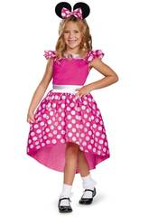 Disney Minnie Girl Costume Pink Classic 3-4 Years Liragram 129449M-UK