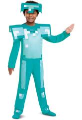Costume Minecraft Armor pour enfant 7-8 ans Liragram 115789K-15L