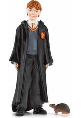 Harry Potter Figur Ron Weasley und Krtze Schleich 42634