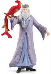 Harry Potter Figura Dumbledore y Fawkes Schleich 42637
