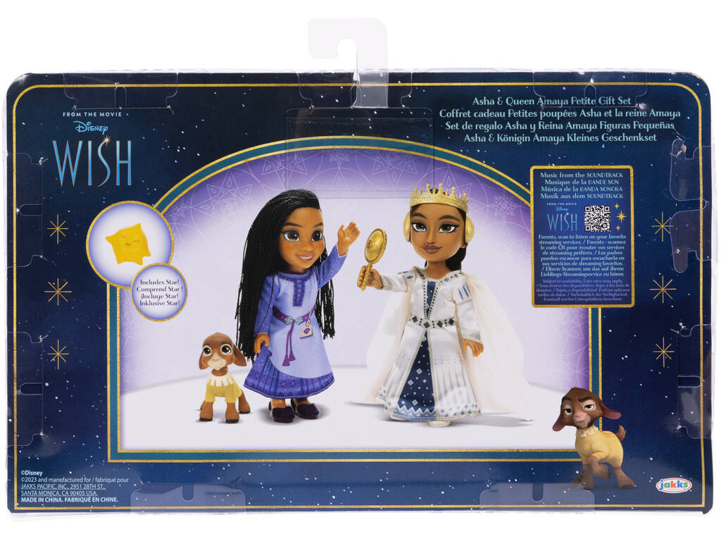 Wish Pack Puppe Asha und Reina Amaya Jakks 22994-3