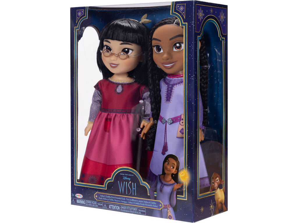 Wish Asha und Dahlia Puppe 35 cm. Jakks 231324