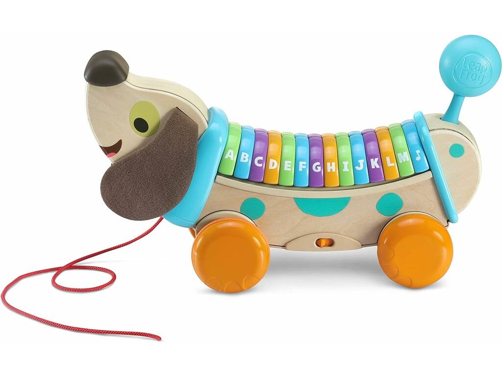 Eco Perrito Infantil De Madera Descubre Letras y Canciones de Vtech 615222