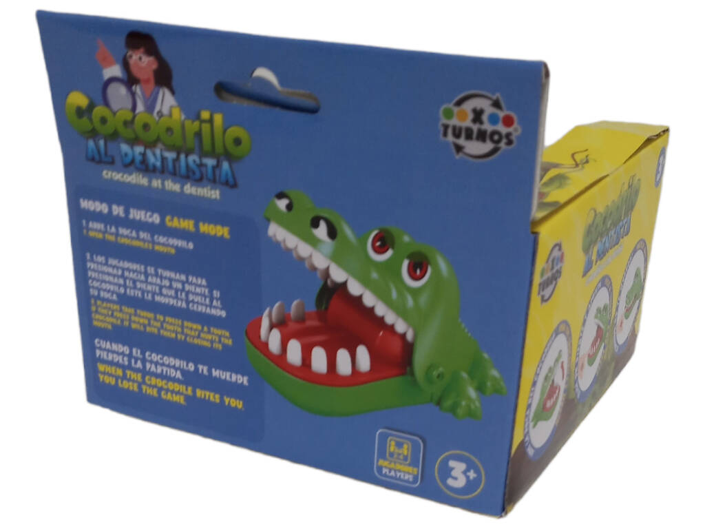 Krokodil beim Zahnarzt