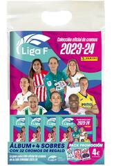 Liga F 23-24 Starter Pack Album avec 4 enveloppes Panini