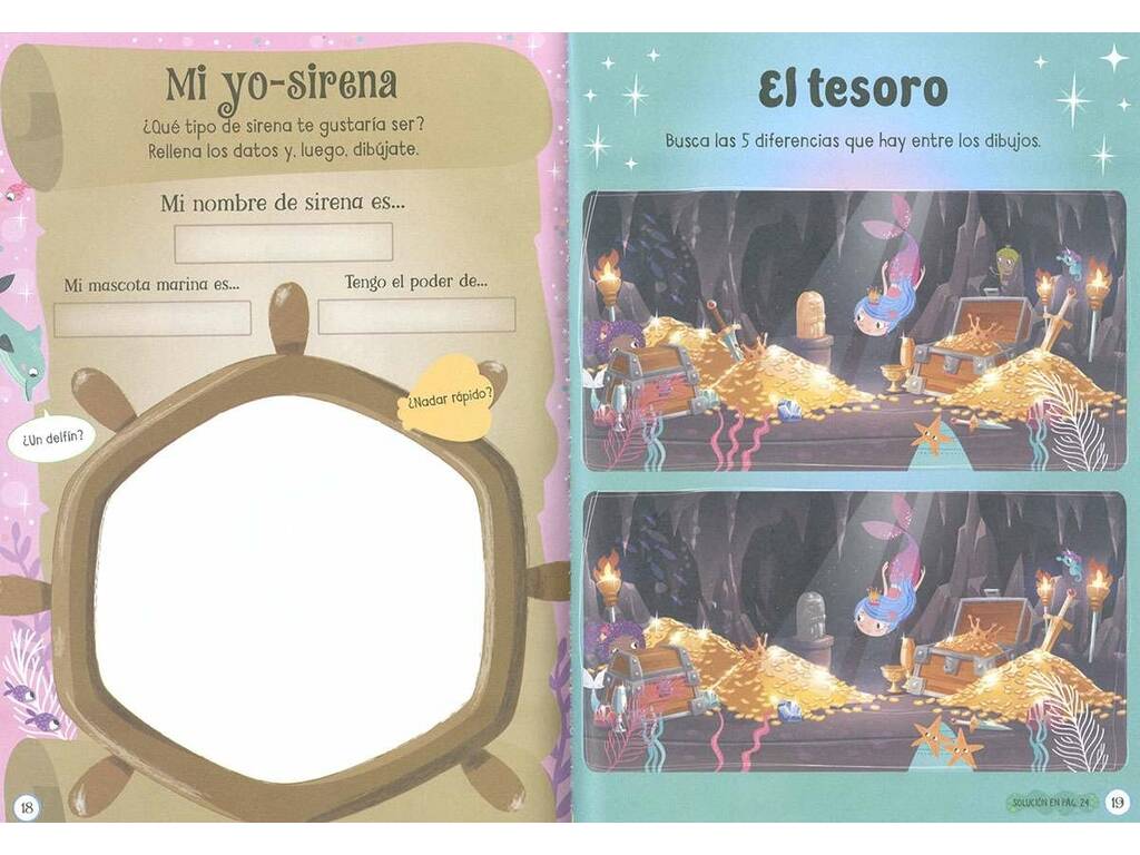 Glitter e giochi Sirene di Susaeta S3468005