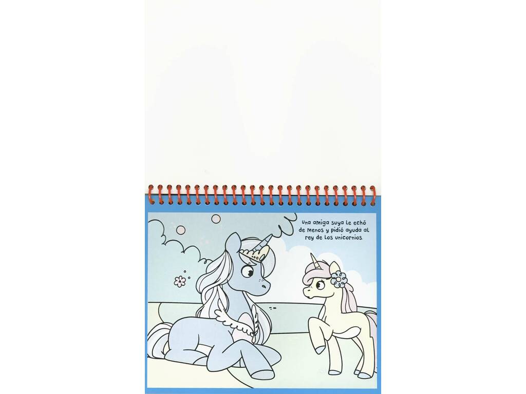 Je découvre les couleurs de la licorne Livre avec stylo marqueur à eau