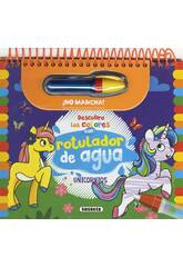 Je dcouvre les couleurs de la licorne Livre avec stylo marqueur  eau