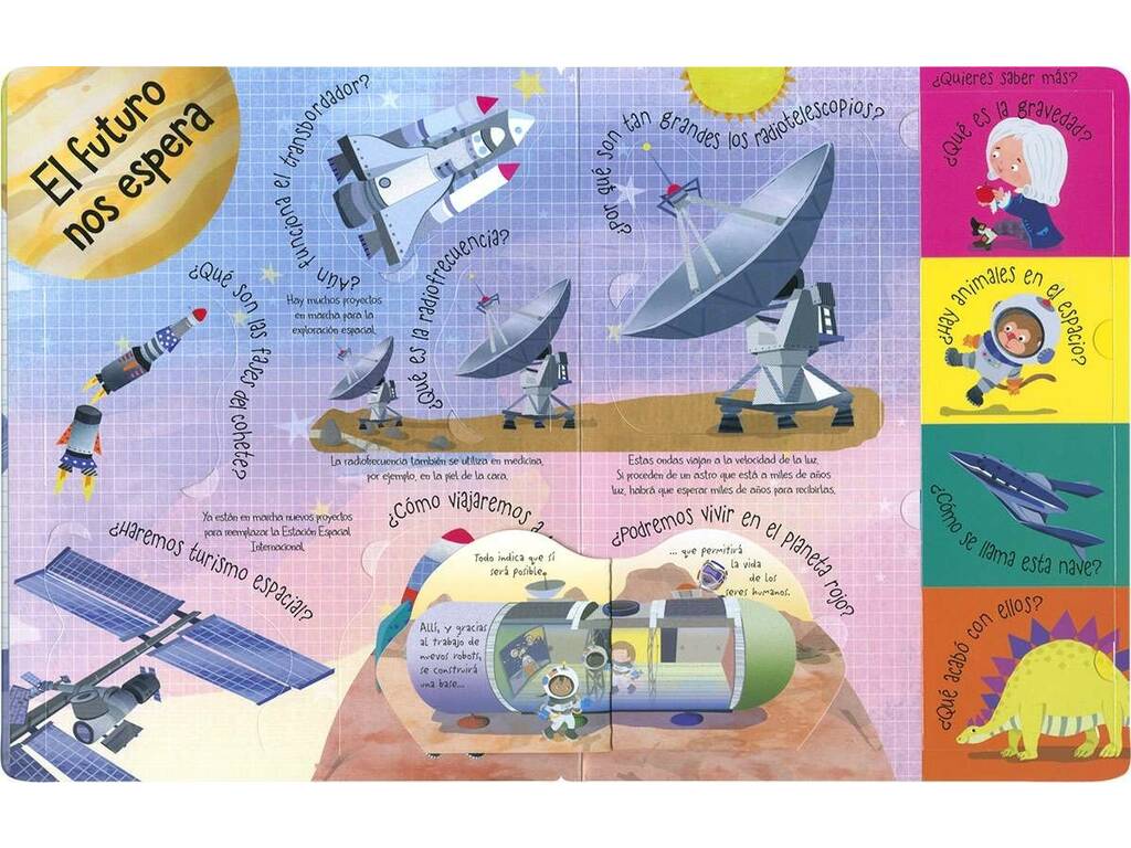 Livre Regarde et découvre Questions et réponses L'espace