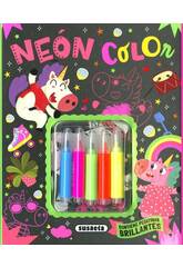 Livre de coloriage des licornes non 2 avec marqueurs et autocollants