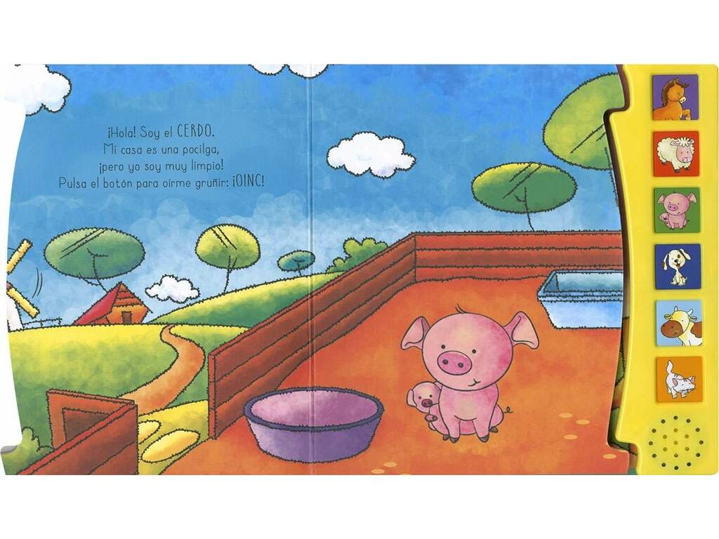 Voix d'animaux Animal Farm Animals Book Susaeta S3632002