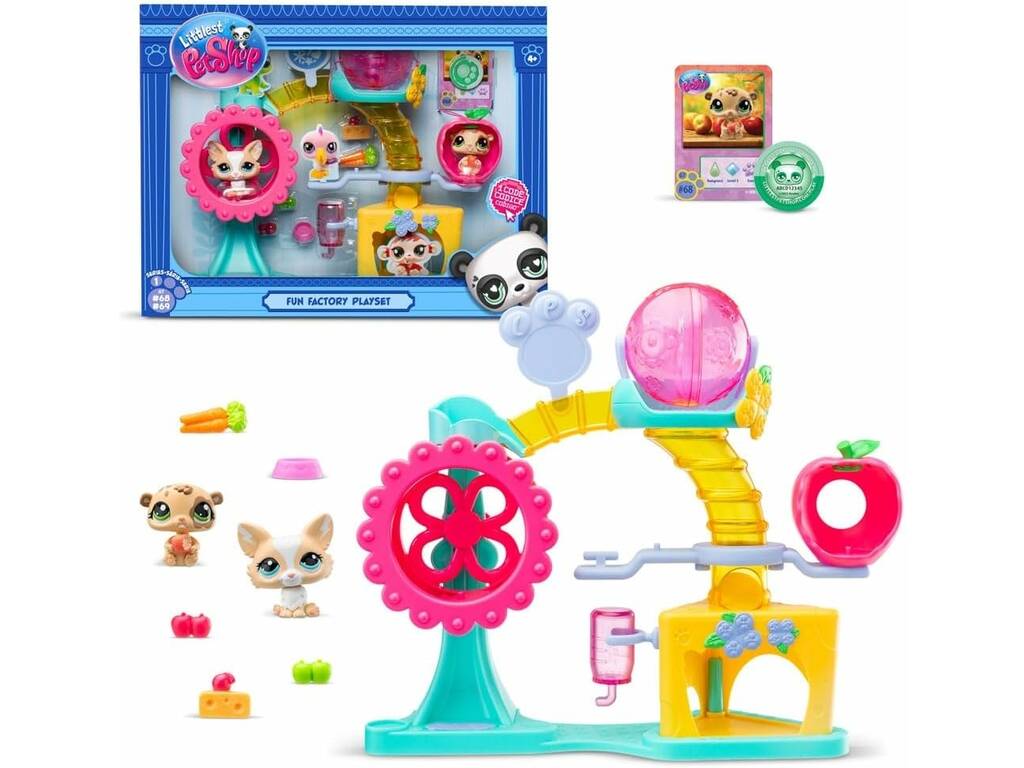 Littlest Pet Shop Playset Ora del divertimento Bandai BF00519