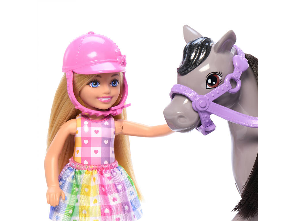 Barbie Chelsea y Su Poni de Mattel HTK29