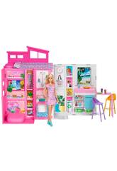 Barbie 65 Aniversario Mueca Con Apartamento de Mattel HRJ77