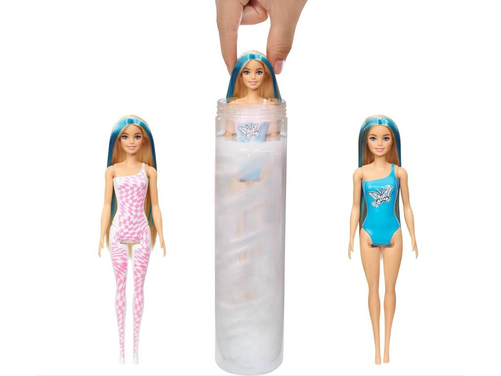 Barbie Cutie Reveal Boneca Série Ritmo Arco-Íris Mattel HRK06