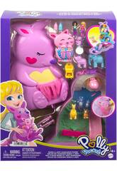 Polly Pocket Bolso de Canguro Joey y Mamá Mattel HKV50