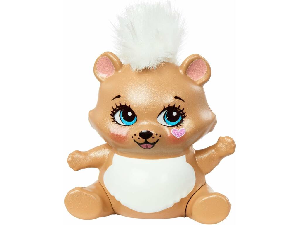 Echantimals Boneca Biloxie Bear e mascote Mattel HTP81