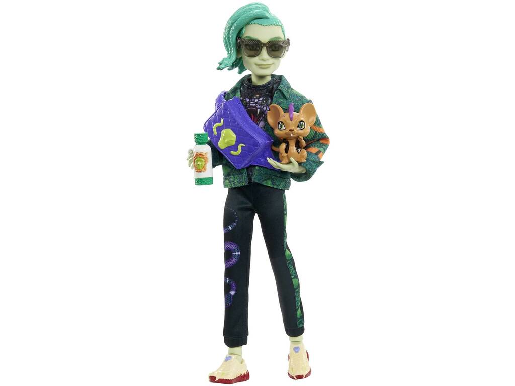 Monster High Boneco Deuce Gorgon Mattel HHK56