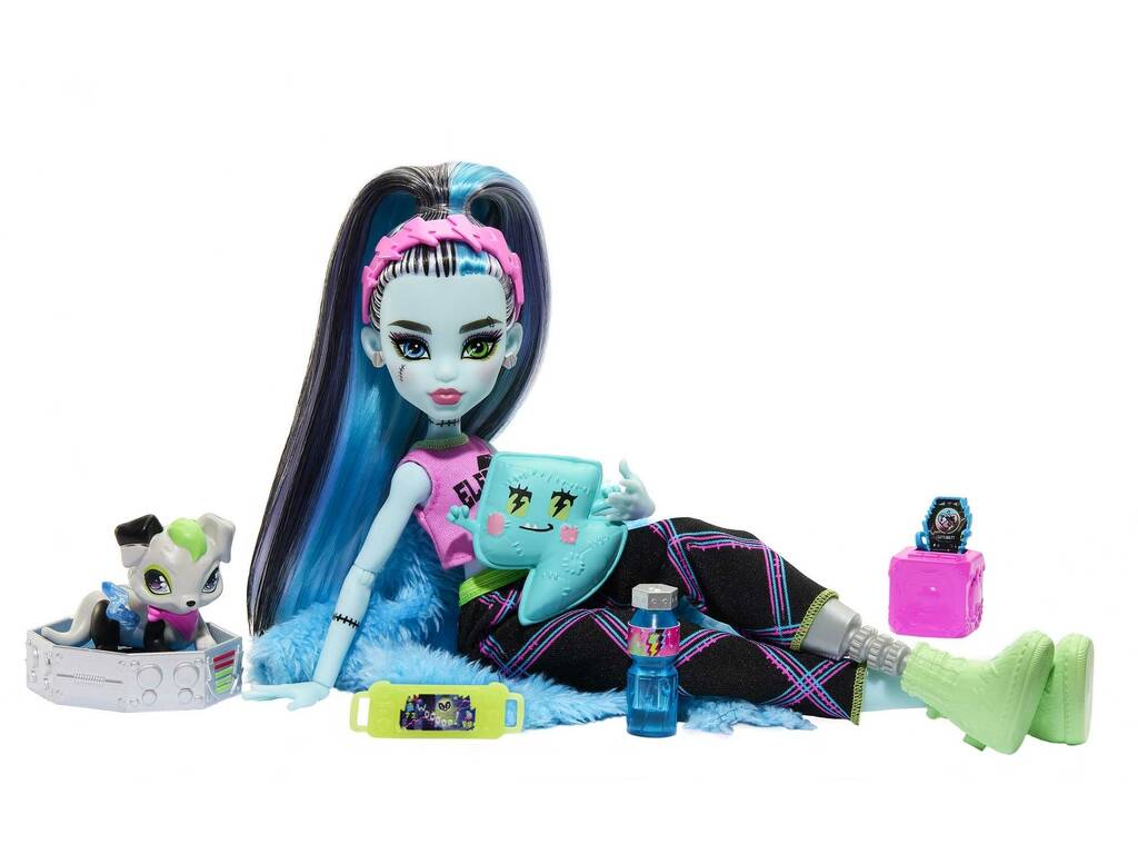 Monster High Frankie Stein Sleepover Mattel HKY68