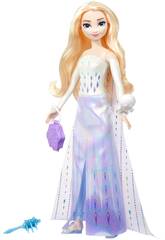 Poupe Frozen Elsa Spin And Reveal Mattel HTG25