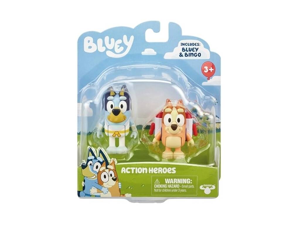 Bluey Pack 2 Figuras Famosa BLY69000