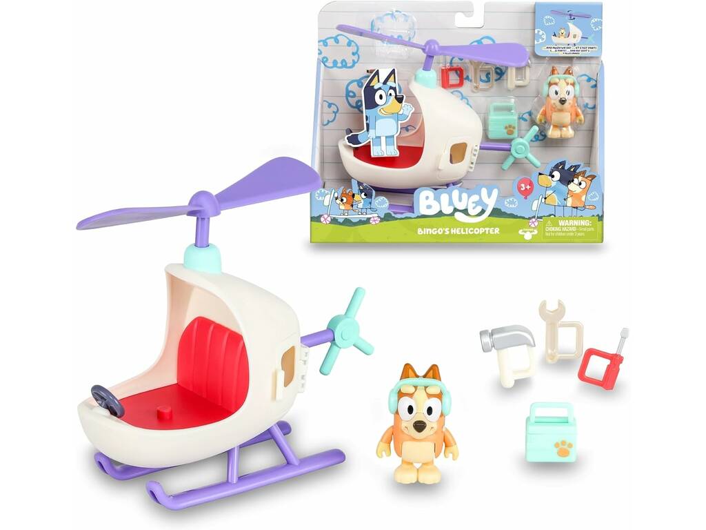 Bluey Veicolo con Figura Famosa BLY62000