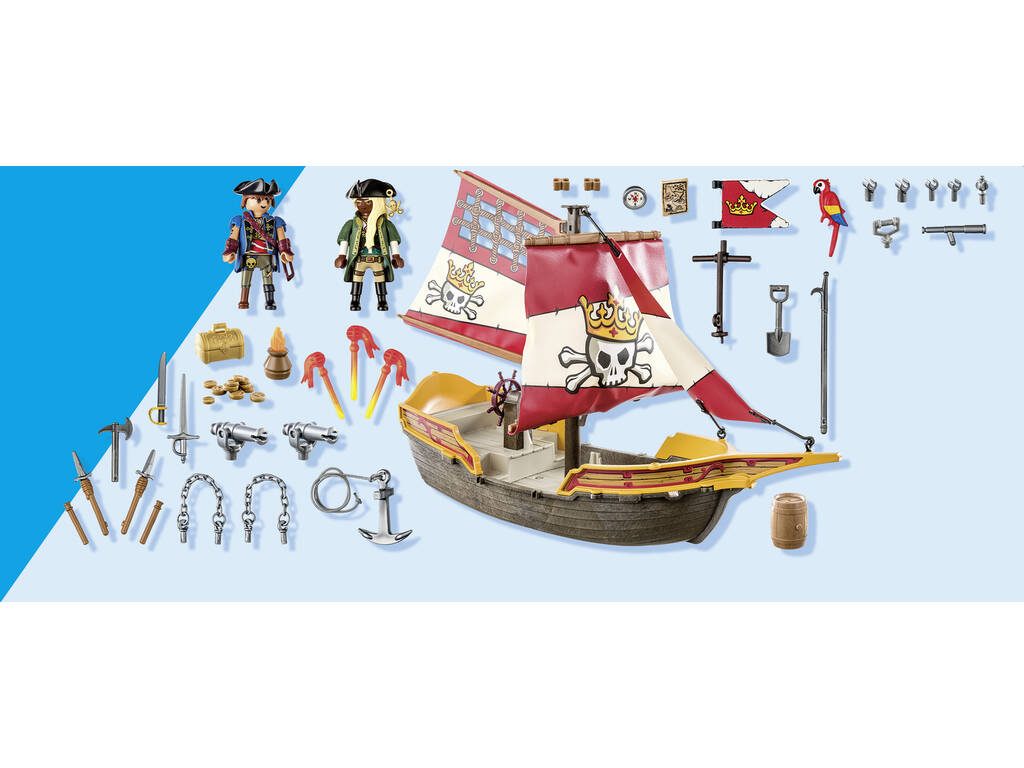 Playmobil Pirates Barco Pirata 71418